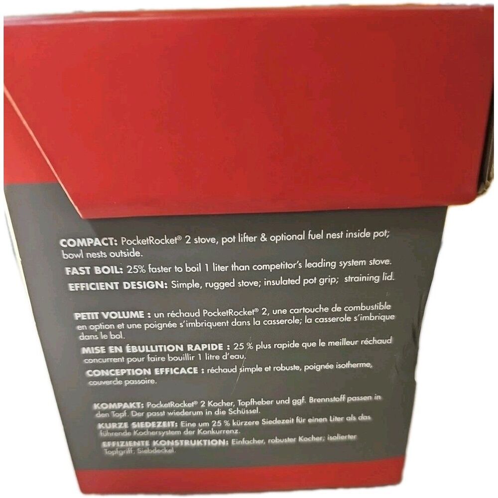 MSR PocketRocket 2 Stove Kit For Camping BRAND NEW - Picture 4 of 4